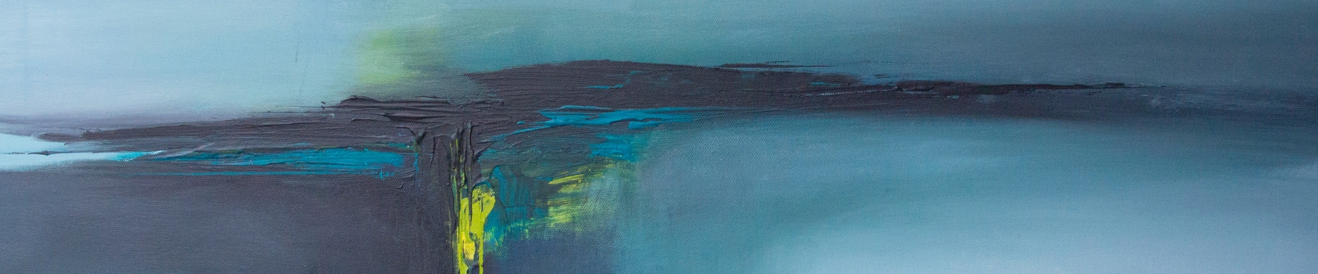 Abstrakte Acrylmalerei mit Struktur und Farbe