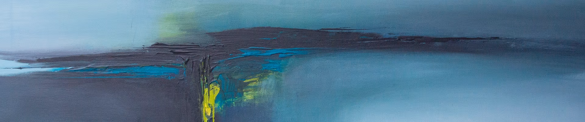 Abstrakte Acrylmalerei mit Struktur und Farbe