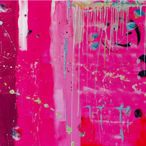 Abstraktes Kunstwerk aus dem Polter kreativ! Event